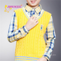 2015 winter fashion knitwear vest sweaters for children